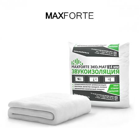 Шумоизоляция MaxForte ЭКО.МАТ в интернет-магазине Izobalance.ru