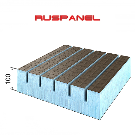 Реал продольная 2500х600х100