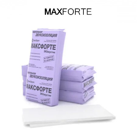 МаксФорте ЭКОАкустик 1200х600х50 (2,88 м²) - купить в интернет-магазине Izobalance.ru