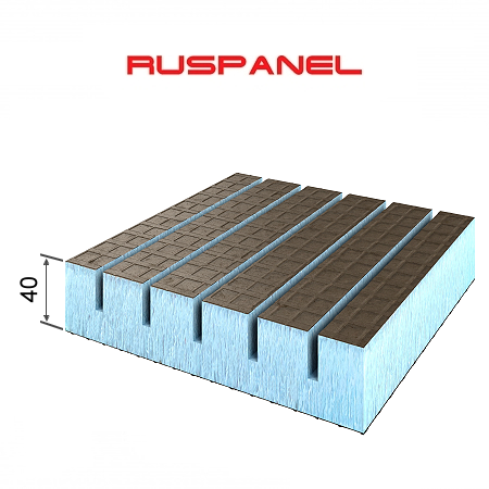 Реал продольная 2500х600х40