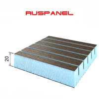 Руспанель Реал поперечная 2500х600х20