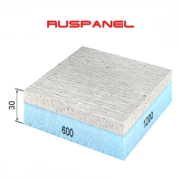 Сэндвич СМЛ+XPS 1200х600х30 мм